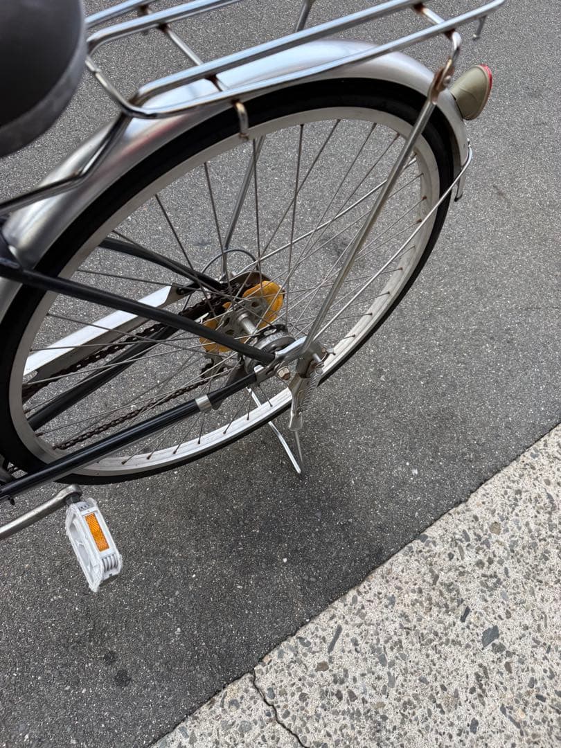 159 自転車 大阪市 【引取り限定】 美品 27インチ 変速付き - メルカリ