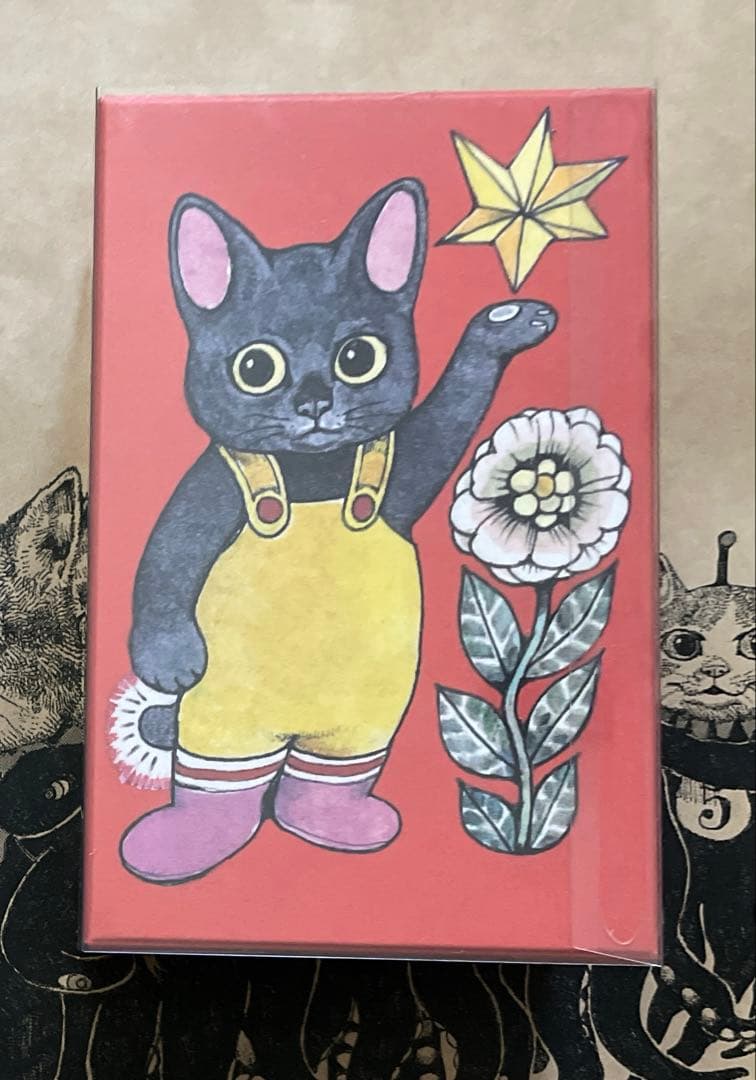 ヒグチユウコ　ムスタ　フィギュア　ボリス雑貨店　鉤尻尾キャッツ　MUSTA