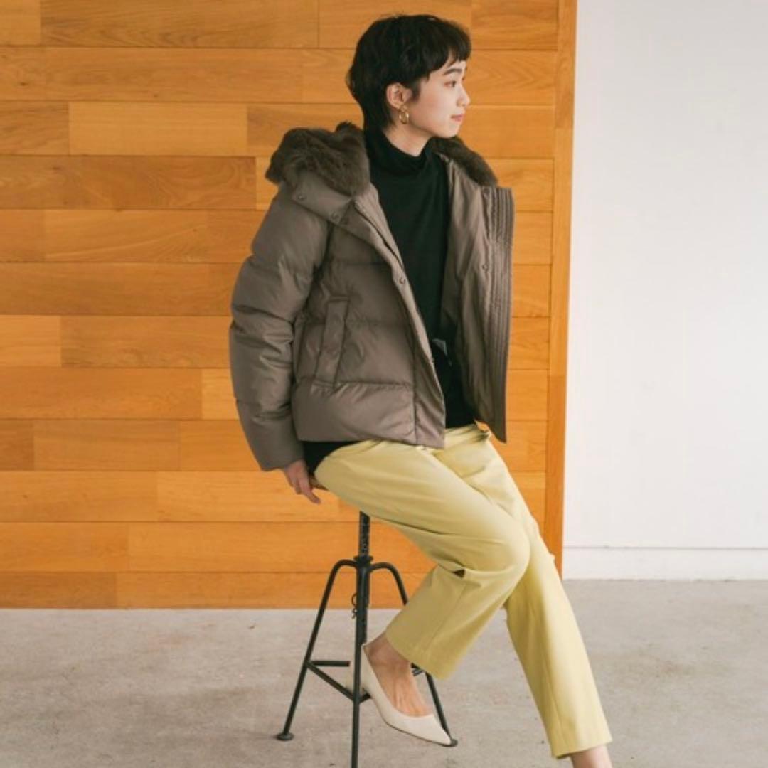 極美品☆希少☆アーバンリサーチ ダウンジャケット ショート ラビット