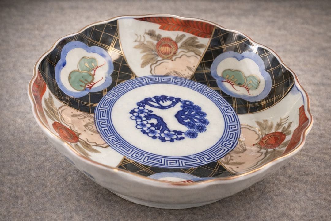 有田 伊万里 古伊万里 金彩 色絵 膾皿 小鉢 小皿 2客 - メルカリ