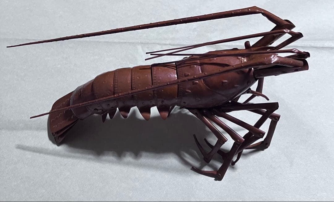 ☆0129 金属製自在置物 海老 五十一代明珍宗之作 - メルカリ