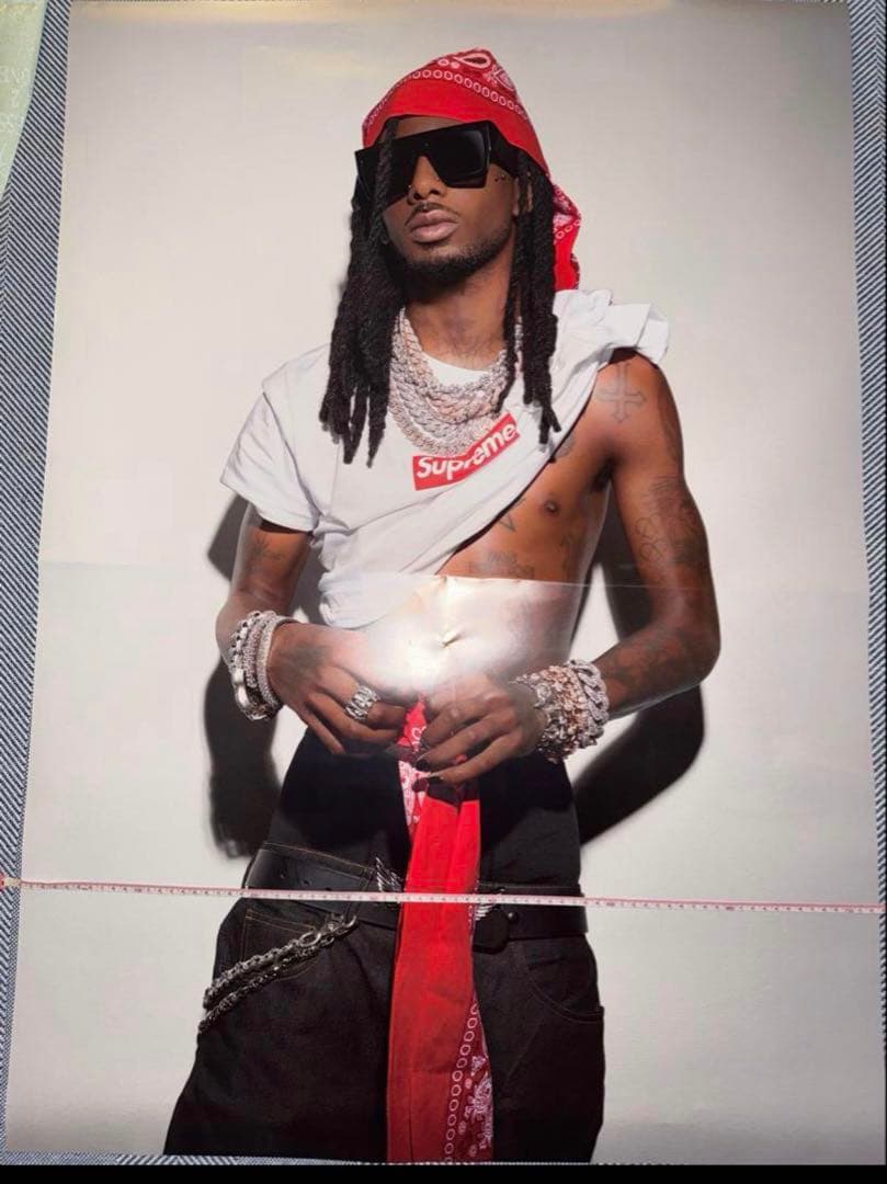 Playboi Carti Supreme 25FW ポスター