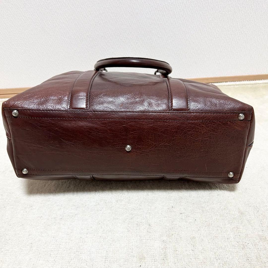 美品 ココマイスター ビジネストートバッグ マットーネ ガブリエル