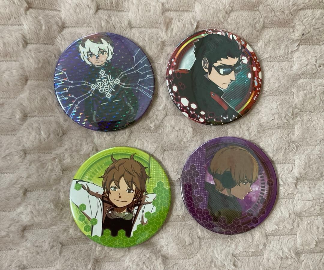 ワートリ 原作缶バッジ 空閑遊真 緑川駿 奈良坂透 生駒達人 - メルカリ