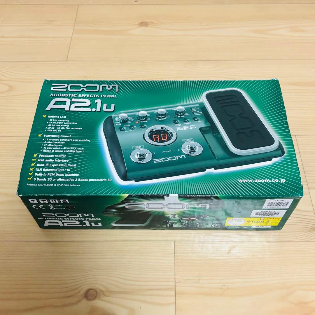 ZOOM A2.1u アコースティックエフェクトペダル - メルカリ