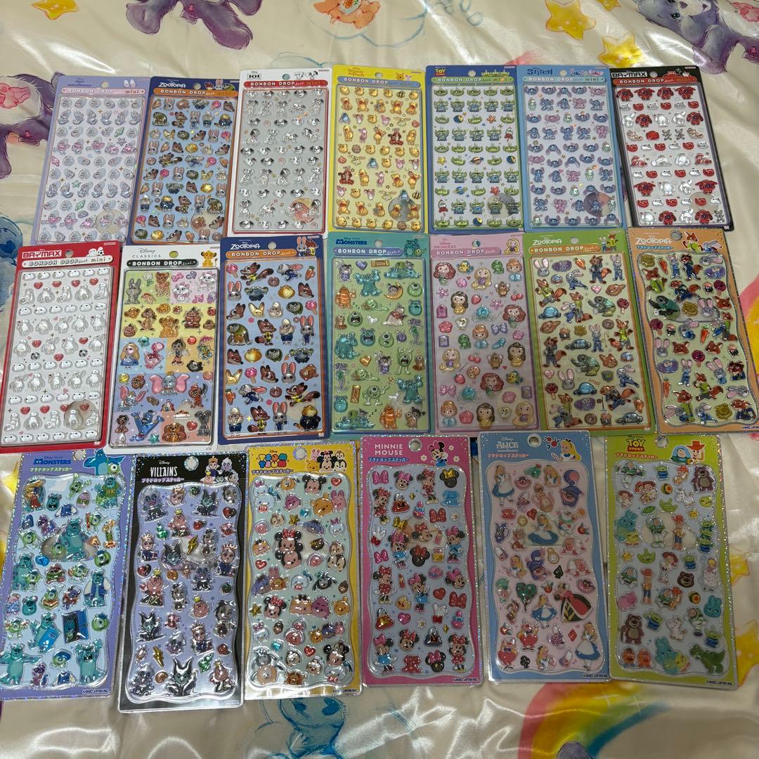 ボンボンドロップシール シール 101点 セット