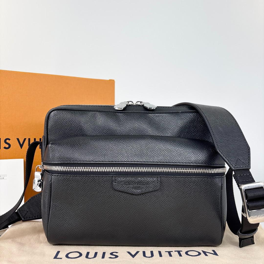 新品未使用 ルイヴィトン タイガ アウトドア メッセンジャー ショルダーバッグ スタイリッシュ】ルイヴィトン アヴェニュー・メッセンジャー (Louis