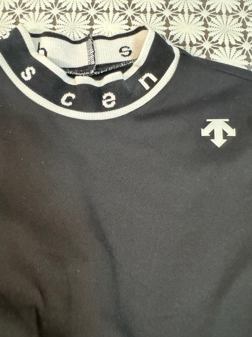 DESCENTE GOLF デサントゴルフ モックネック ワンピース L