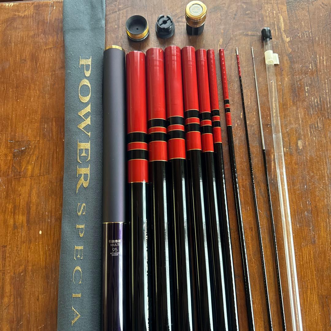 鮎解禁前最終値下げ　がま鮎パワースペシャルⅣ 引抜き急瀬95マルチ おまけた付き