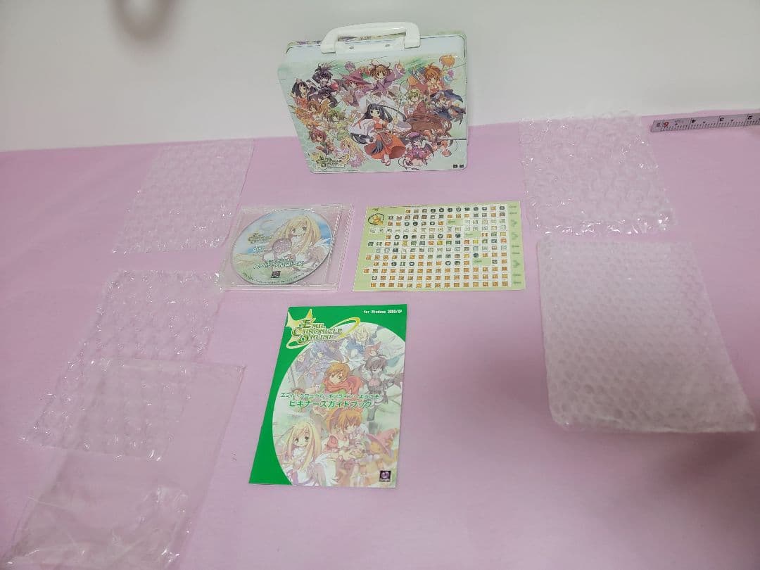 エミルクロニクルズオンライン　キャリーケースとビギナーズパッケージのセット