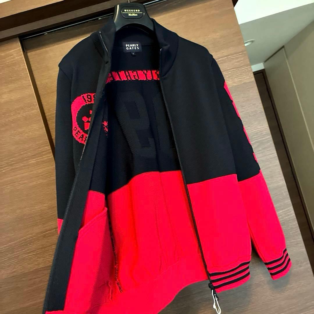 ☆新品タグ付 春夏商品 パーリーゲイツ バイカラー ジップアップ