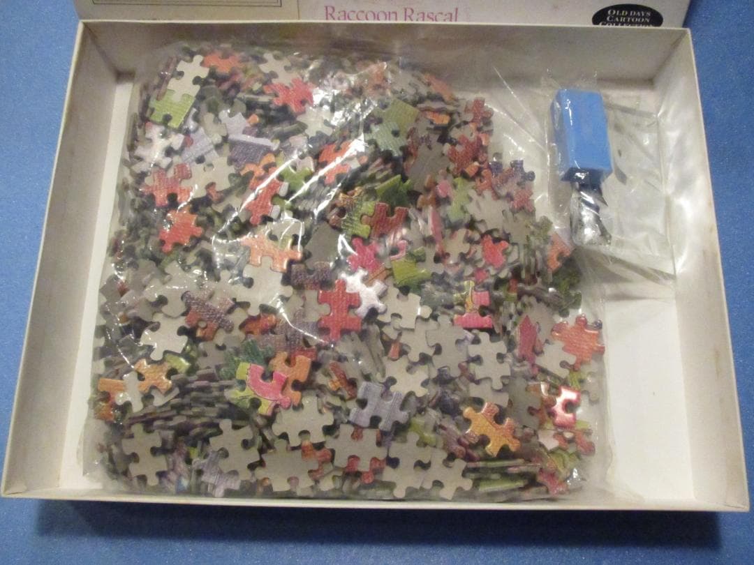 年代物◎あらいぐまラスカルジグソーパズル◎シーソーRaccoonRascal