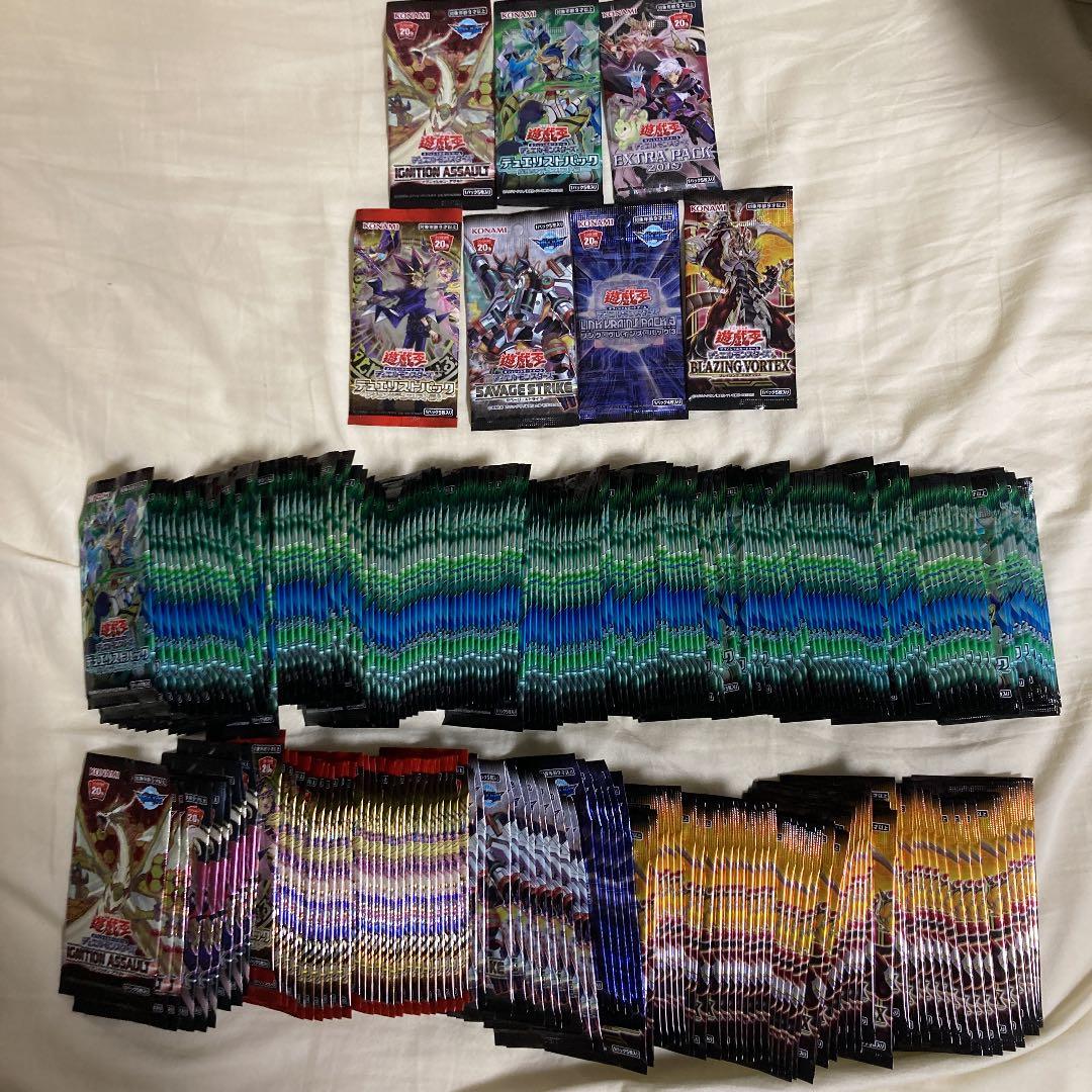 遊戯王　パック　未開封　バラ売り可