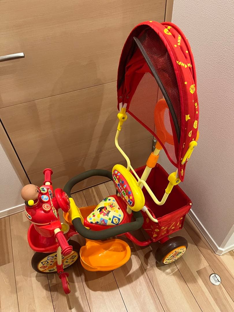 それいけ！アンパンマン　デラックス （おでかけ三輪車）