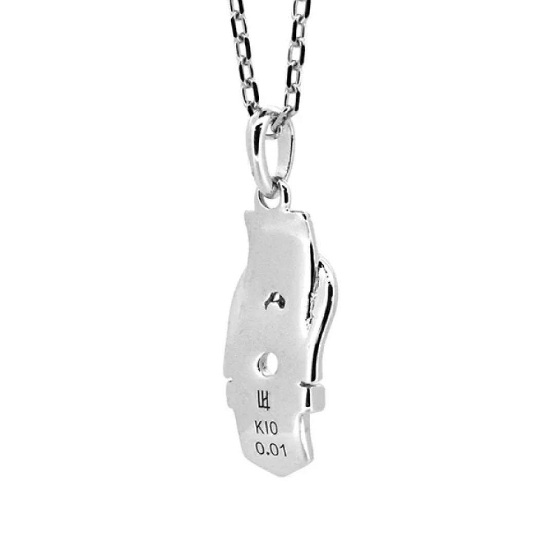 エボ８MRさま専用　定価45.100円 10K WG 2.06g ネックレス