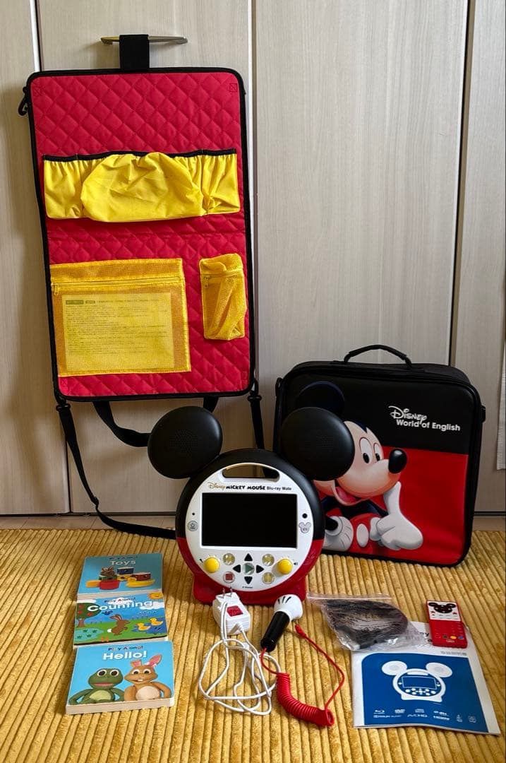 DWE ミッキーメイト　専用ケース　カーポケット　絵本付き DWE ミッキーメイト カーポケット 新品未使用品｜Yahoo!フリマ（旧