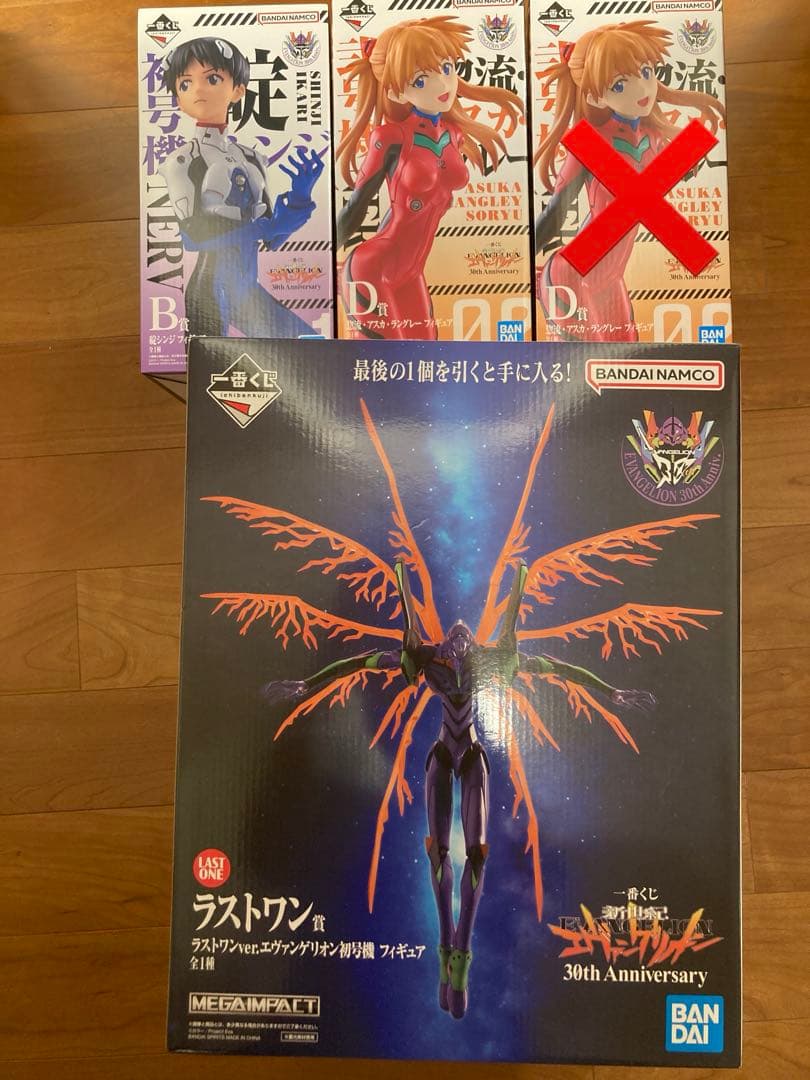 一番くじ エヴァンゲリオン 30th Anniversary フィギュア - メルカリ