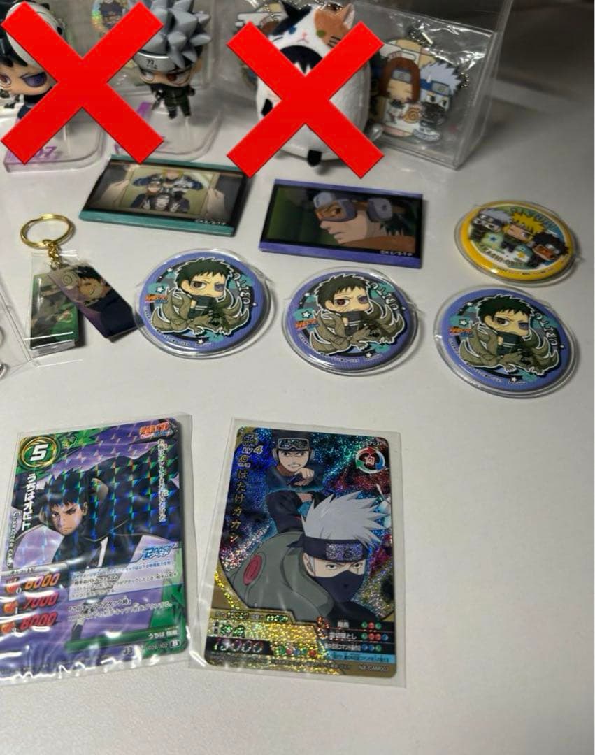 NARUTO ナルト　NARUTO展　うちはオビト　トビ　うちはマダラ　缶バッジ