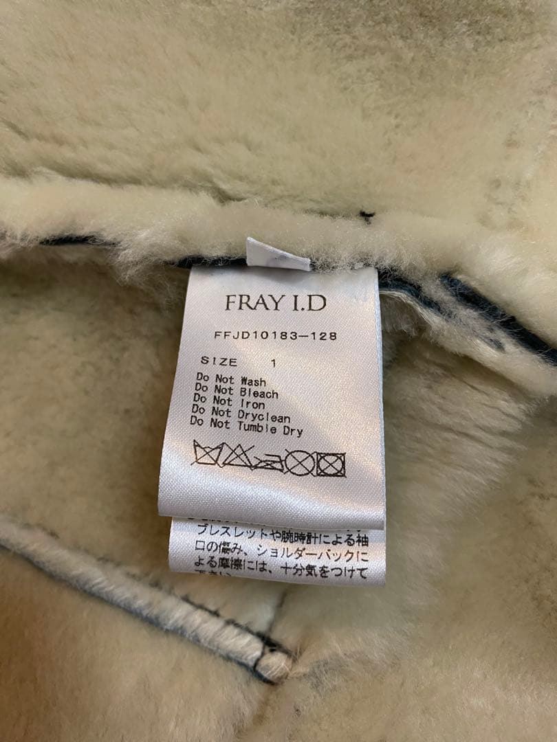 美品】 FRAY I.D シーブムートン レザージャケット 冬用ジャケット