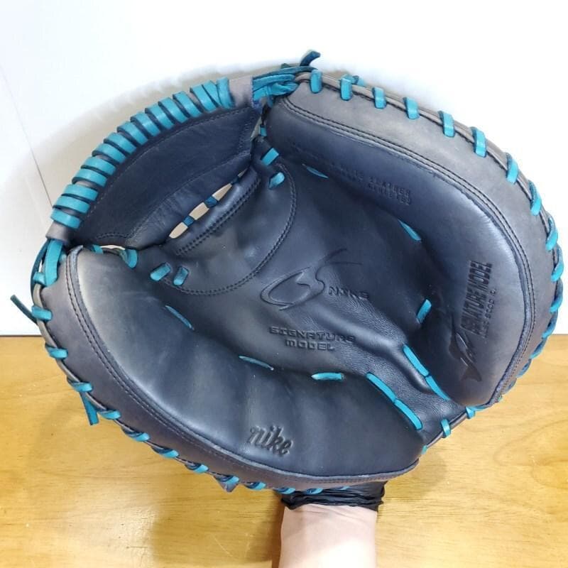 NIKE 城島モデル 限定 マリナーズカラー キャッチャーミット 軟式