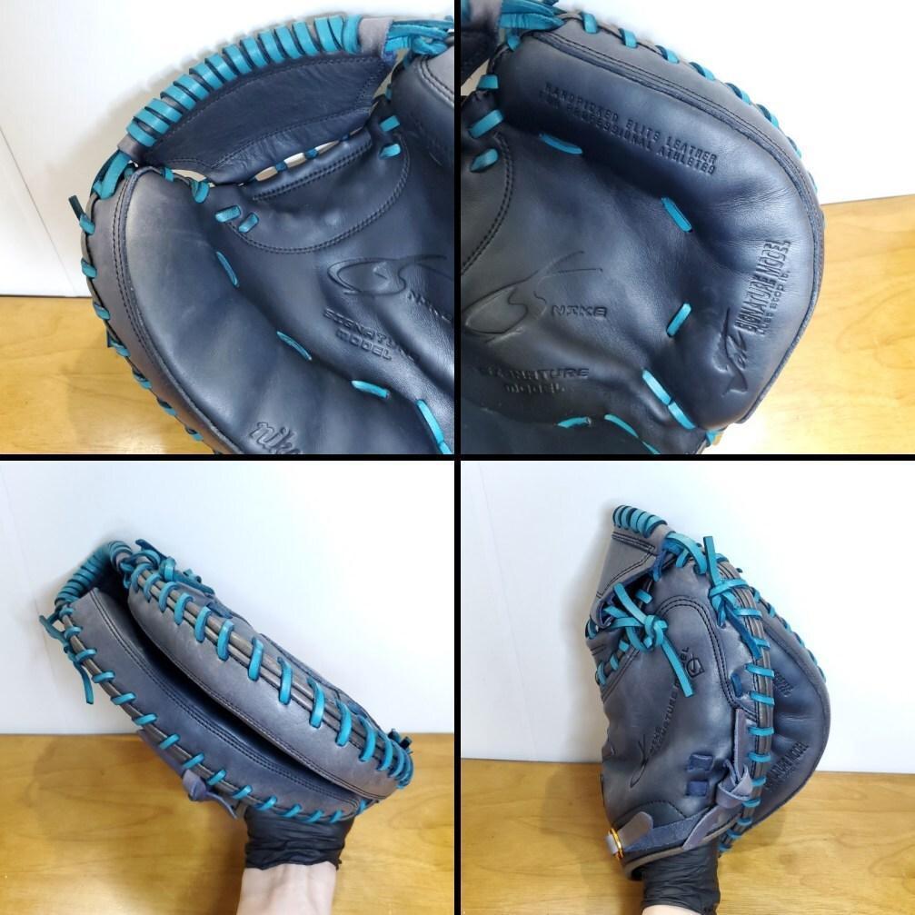 NIKE 城島モデル 限定 マリナーズカラー キャッチャーミット 軟式