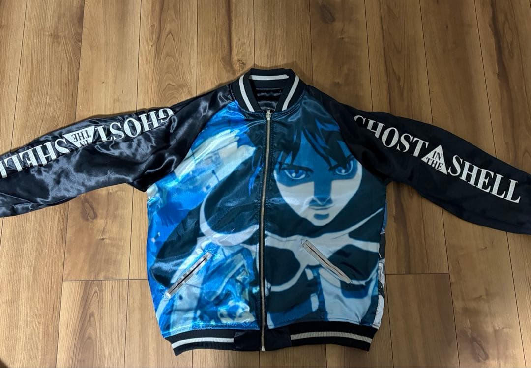 絡繰魂 × Ghost in the Shell リバーシブル スカジャン - メルカリ