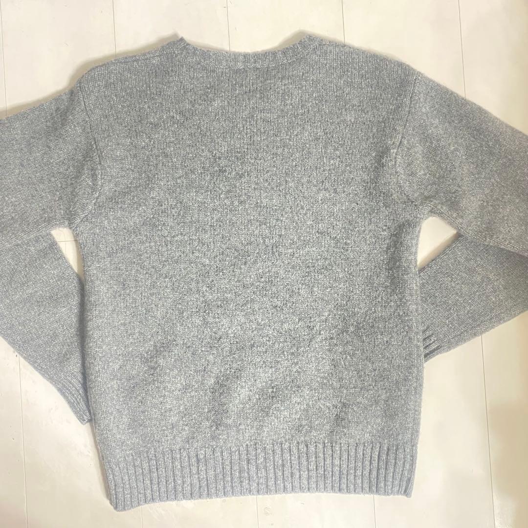 はぜぼう様⭐︎ラルフローレン 星条旗 長袖ニットセーター グレー 150