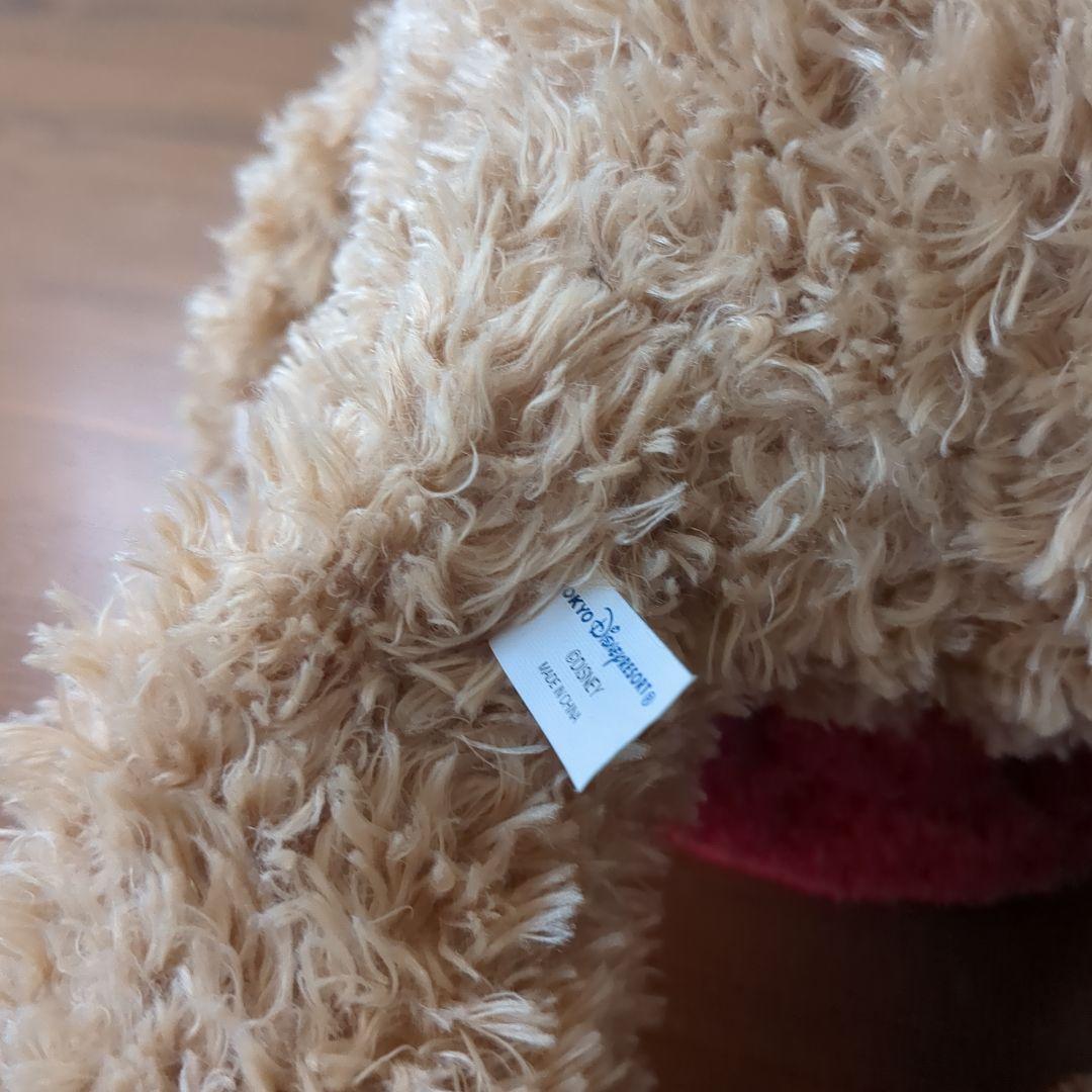 希少　白タグ　ハグミーディズニーベア2個　ハート型クッション付き