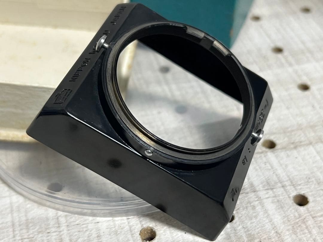 W-ニッコール 35mm f1.8 ライカLマウント用 専用フード 珍品 元箱付