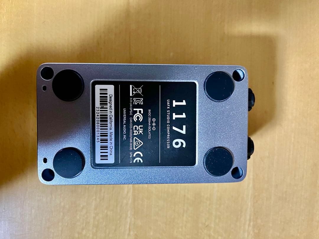 ギター Universal Audio UAFX1176StudioCompressor