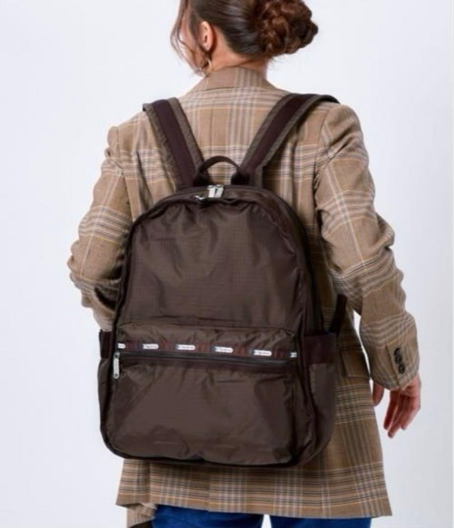 美品】レスポートサック リュック ヘリテージコレクション ブラウン