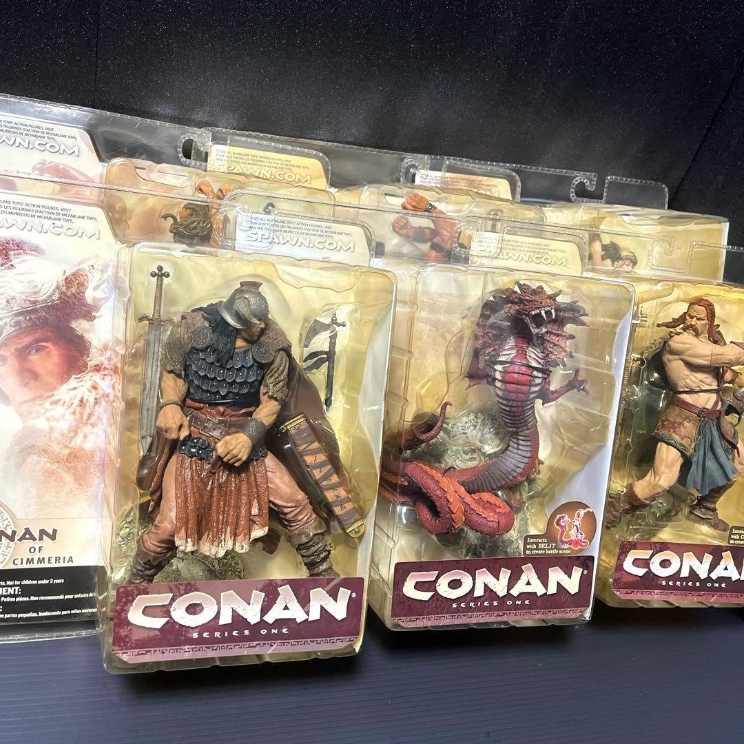 即購入歓迎　CONAN コナン　フィギュア　全6種　マクファーレン　新品未開封