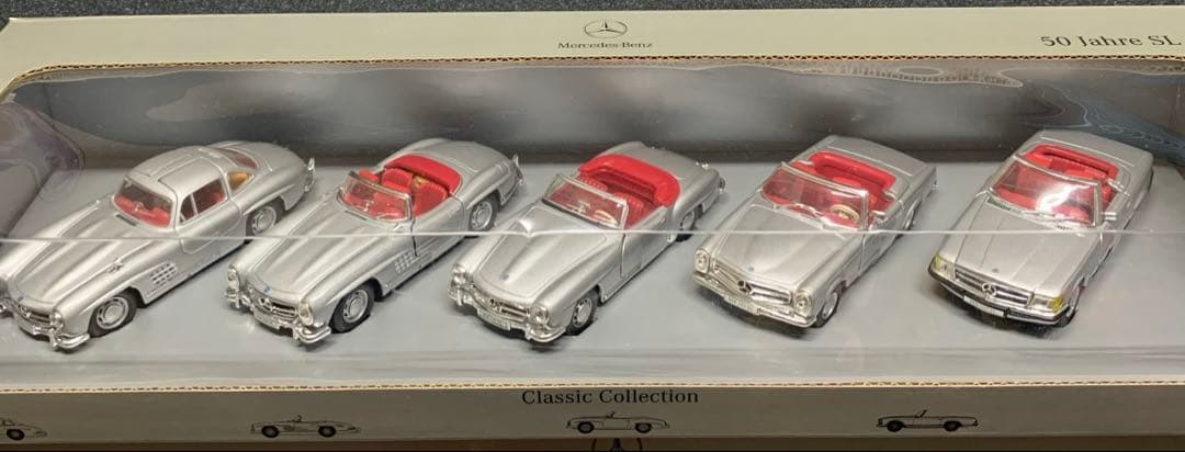 ミニカー 1/43 メルセデスベンツ　SL50周年　10台セット