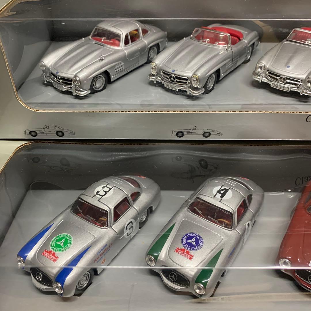 ミニカー 1/43 メルセデスベンツ　SL50周年　10台セット