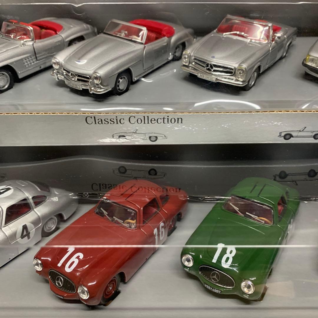 ミニカー 1/43 メルセデスベンツ　SL50周年　10台セット