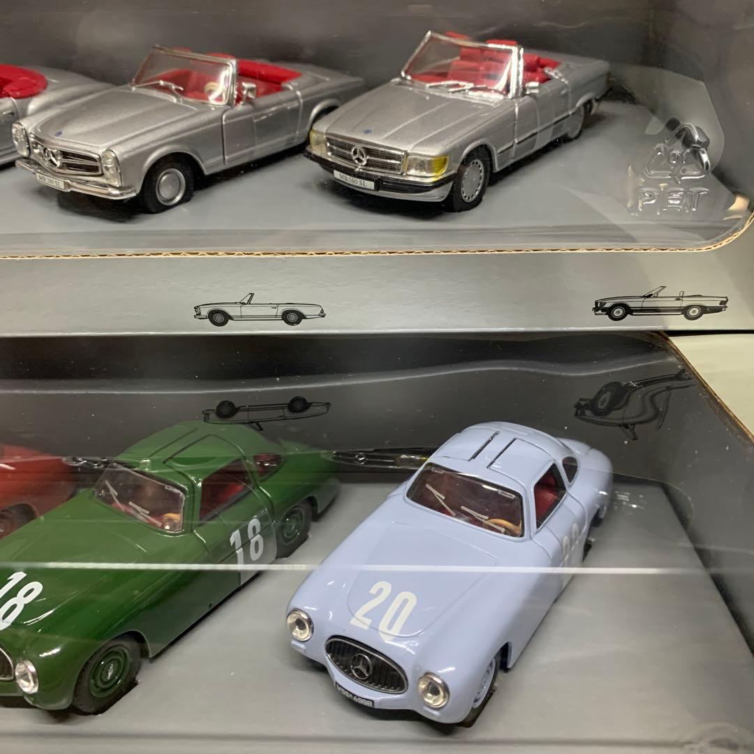 ミニカー 1/43 メルセデスベンツ　SL50周年　10台セット