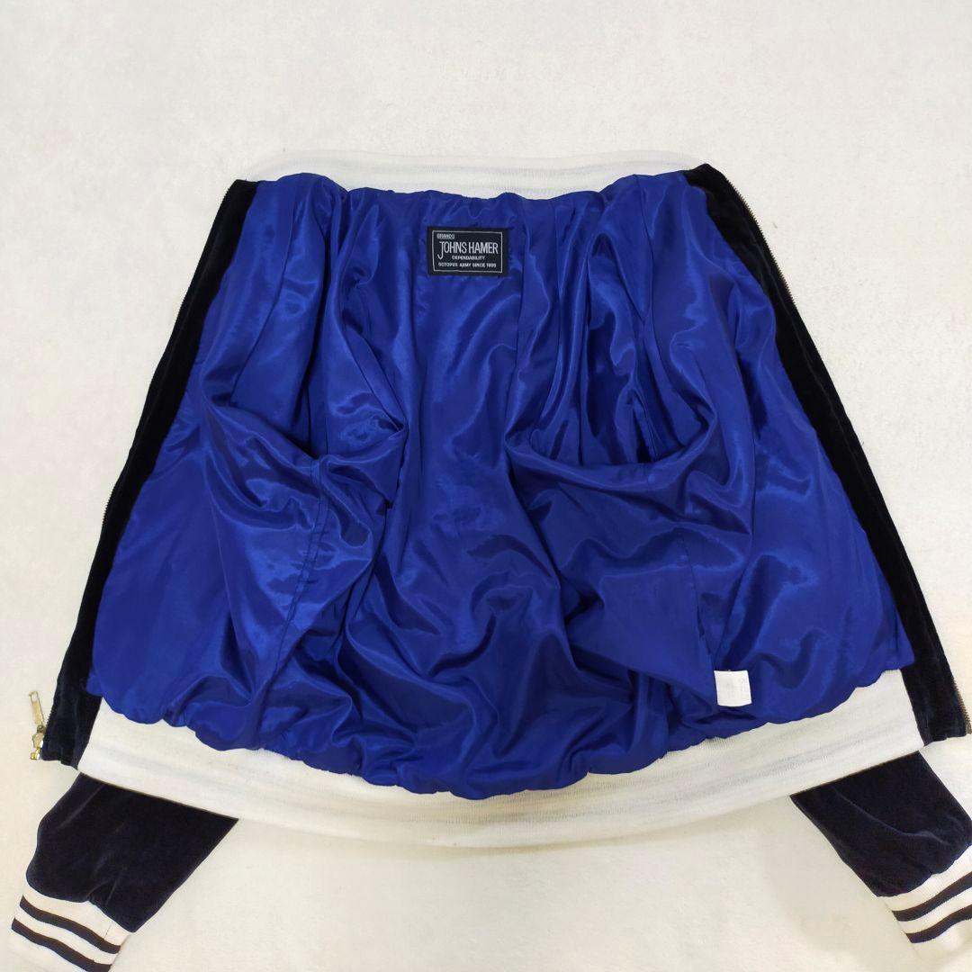 90S 00S 別珍 スカジャン OCTOPUS ARMY 鷲 イーグル刺繍 - メルカリ