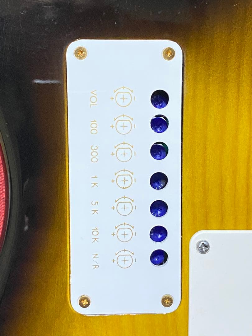 【動作OK】FERNANDES THE FUNCTION ストラトゴールドパーツ
