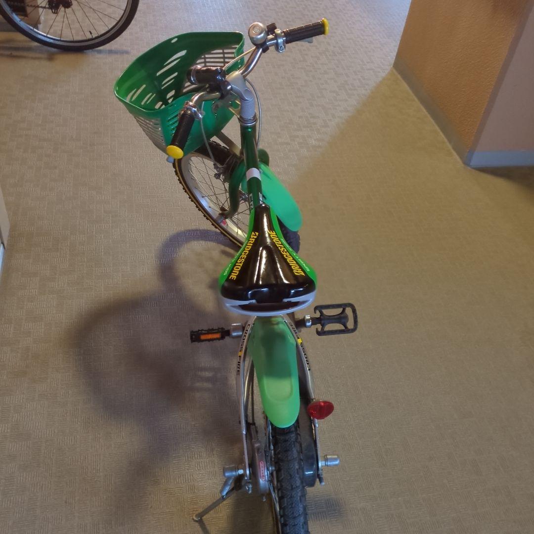 手渡し】ブリジストン Cross Fire 子供用自転車 グリーン 18インチ