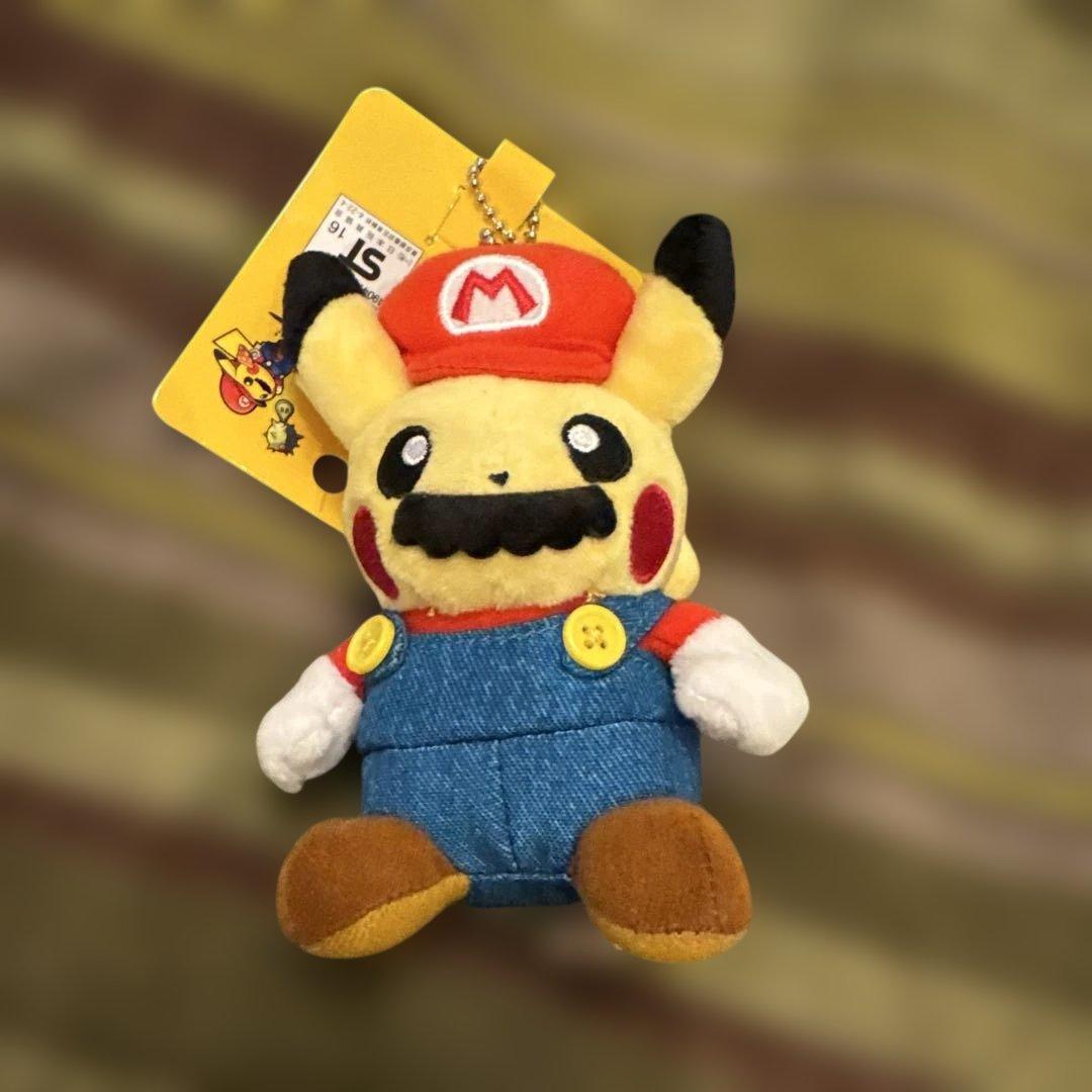 マリオ　ピカチュウ　ぬいぐるみ
