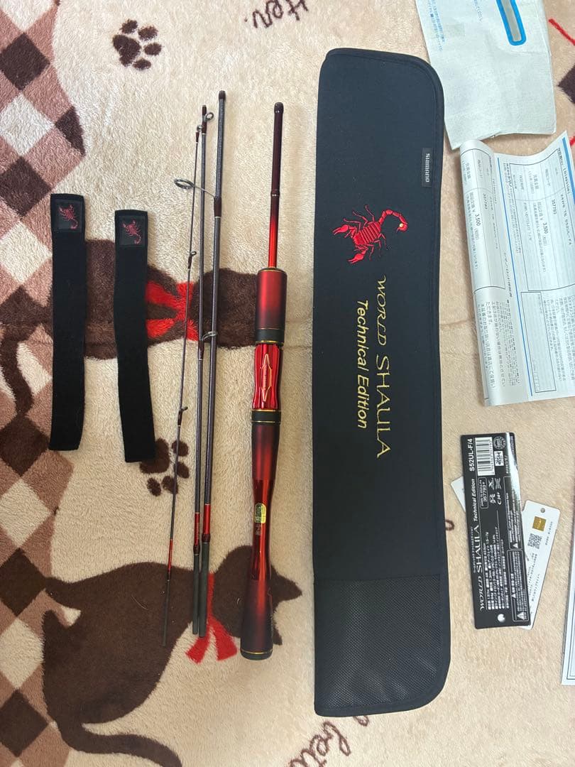 シマノワールドシャウラテクニカルエディション S52UL-F/4 zeniya-tsurigu_4969363357793