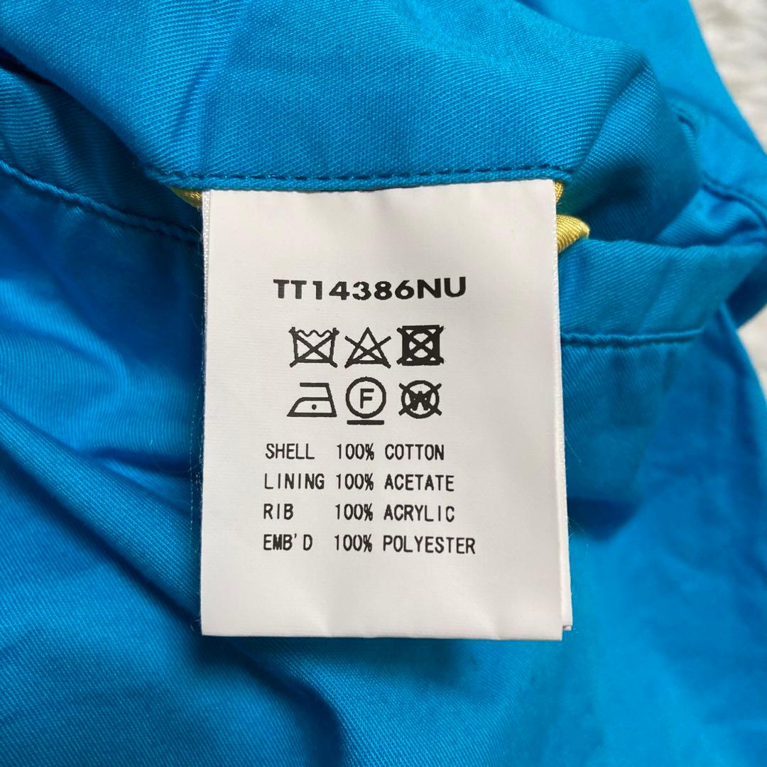 美品】テーラー東洋 ナノユニバース別注 ベトジャン リブ ライトブルー