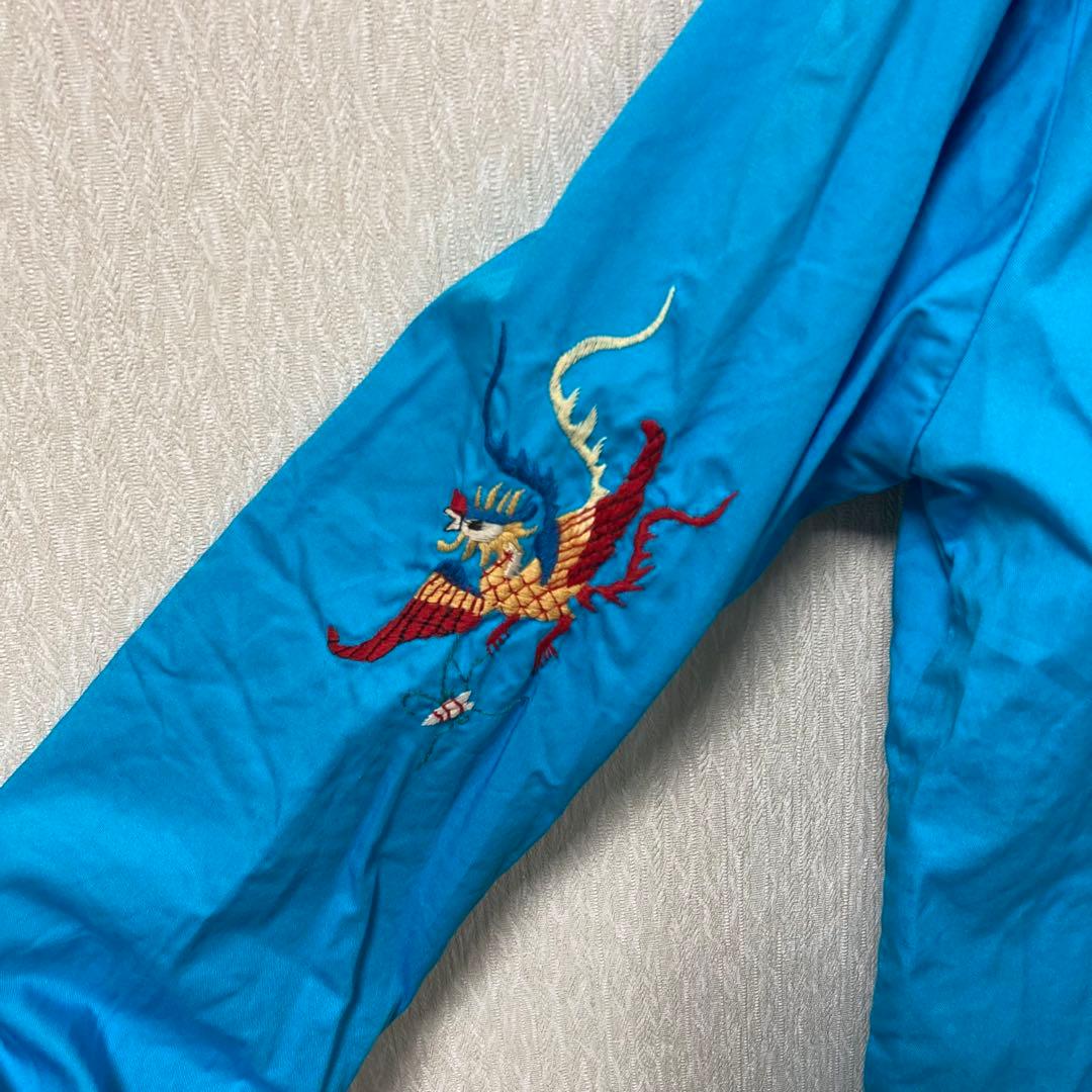 美品】テーラー東洋 ナノユニバース別注 ベトジャン リブ ライトブルー