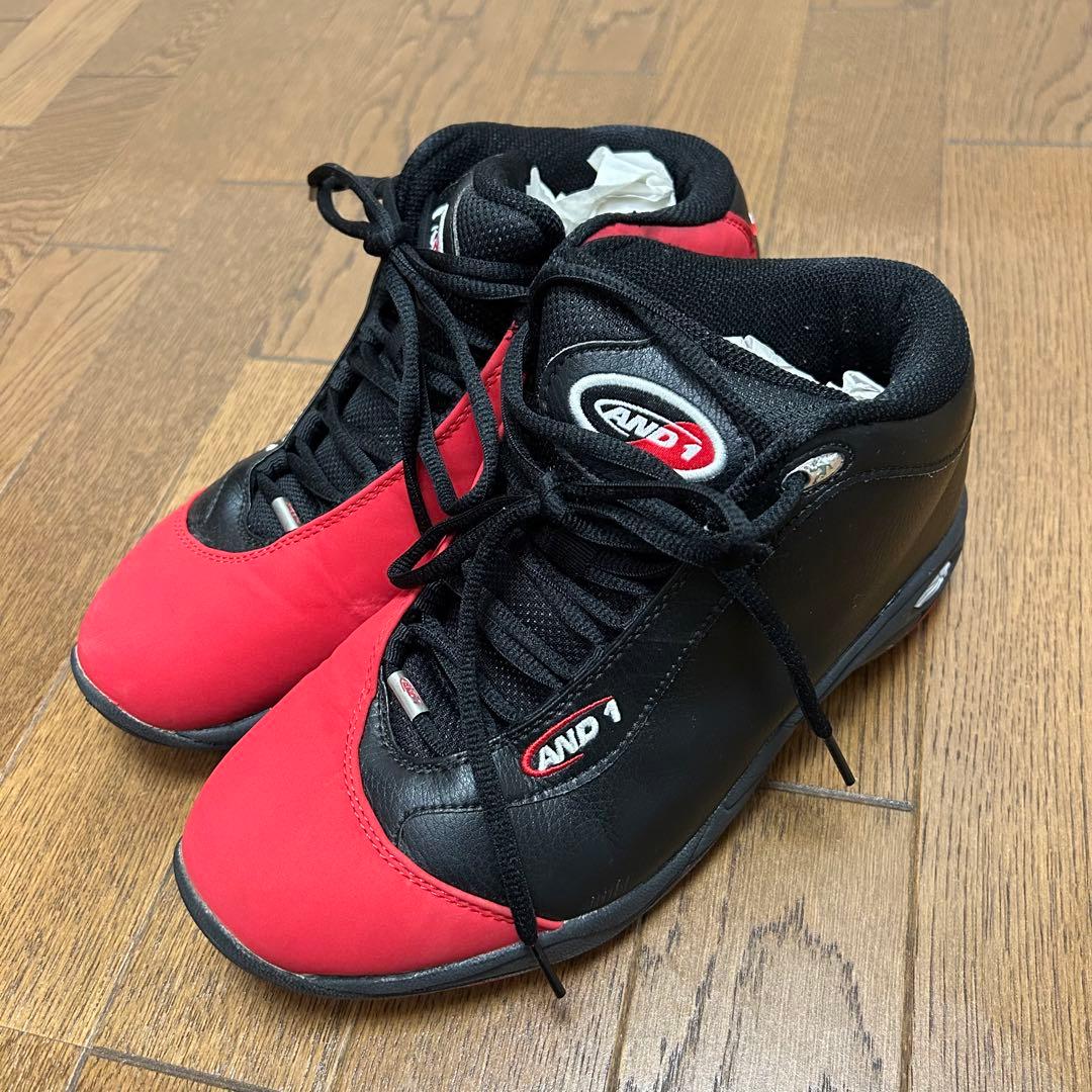 ✨ AND1 アンドワン スニーカー タイチミッド バッシュ レッド