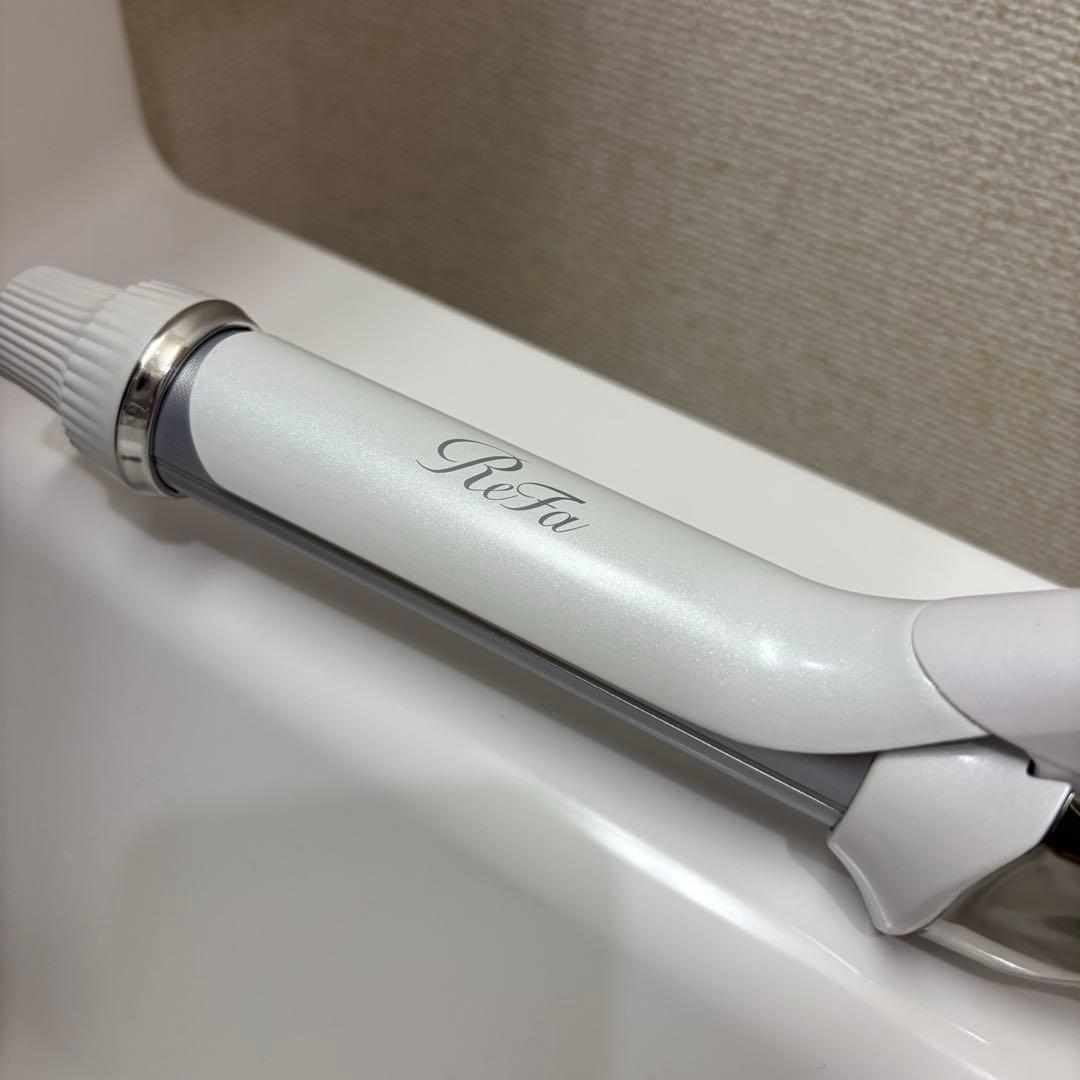 【美品】ReFa カールヘアアイロン 26mm コテ 最安値 2022 ReFa BEAUTECH リファ カールアイロン プロ 32mm 38mm 26mm MTG ヘア