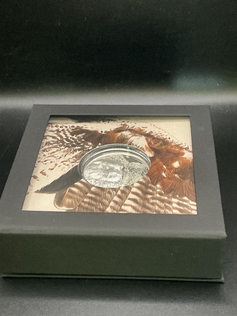 2023年　ワイルド・モンゴリア《サカーファルコン（ハヤブサ）》1oz 純銀貨