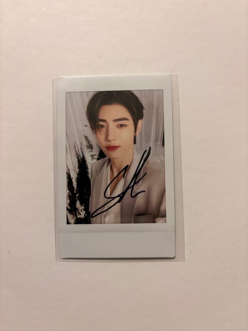 ソンフン サイン入り チェキ