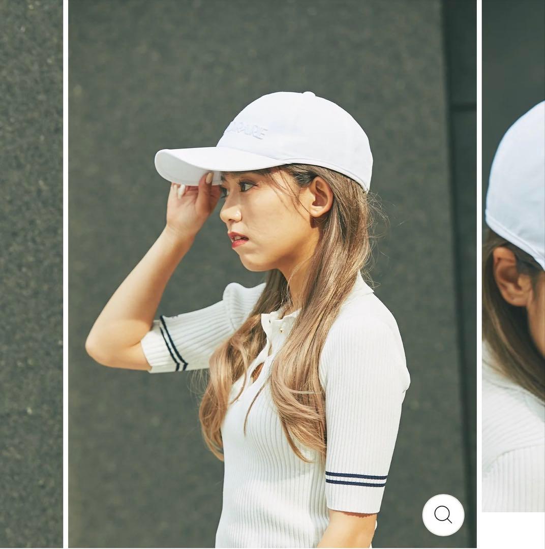 エースアンドレア リブニット ホワイト