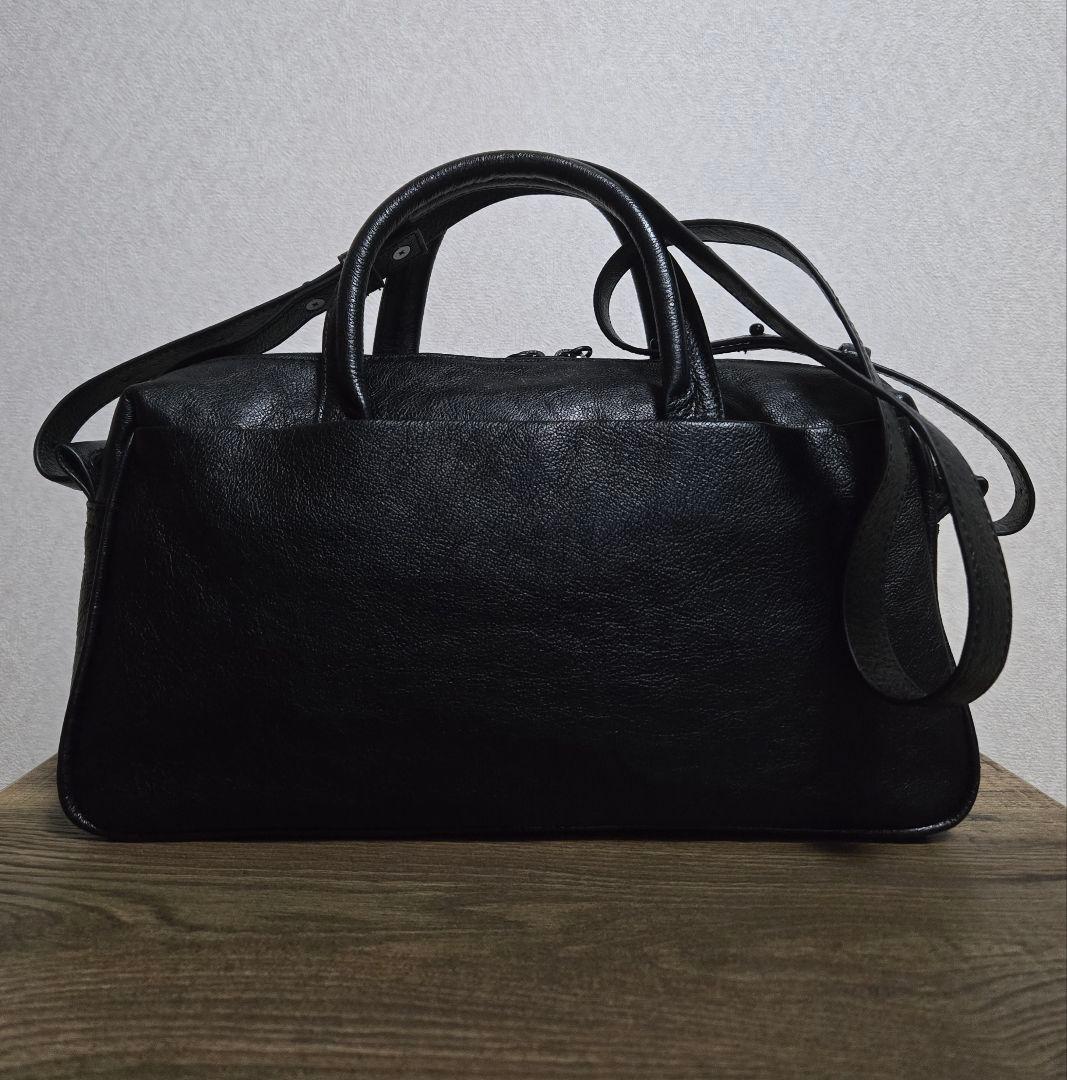 未使用タグ付き イアパピヨネ uchida企画2WAYシンプルボストンバッグ