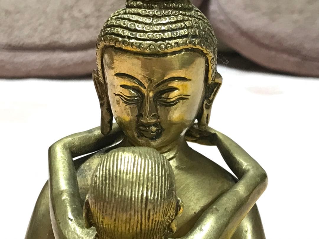 チベット密教/歓喜仏 高さ約16㎝ 約1kg/ヤブユム/シャクティ - メルカリ